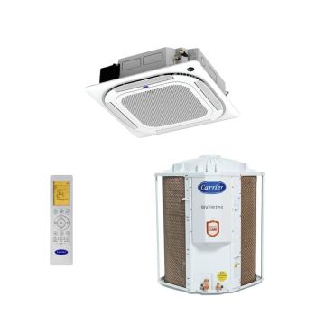 Ar Condicionado Split Cassete Inverter 4 Vias Carrier Connect 48000 BTUs Quente/Frio 38CQVD48515MC - 220V Ar Condicionado Split Cassete Inverter 4 Vias Carrier Connect 48000 BTUs Quente/Frio 38CQVD48515MC - 220V
